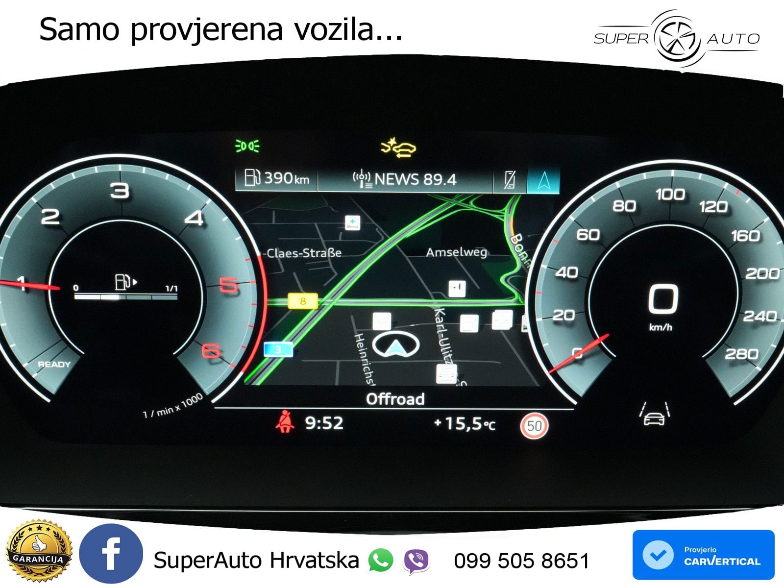 Audi A3 30 TDI (116 KS) LED+GR SJED+ACC