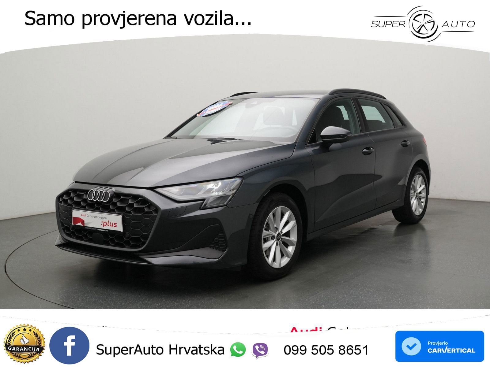 Audi A3 30 TDI (116 KS) LED+GR SJED+ACC