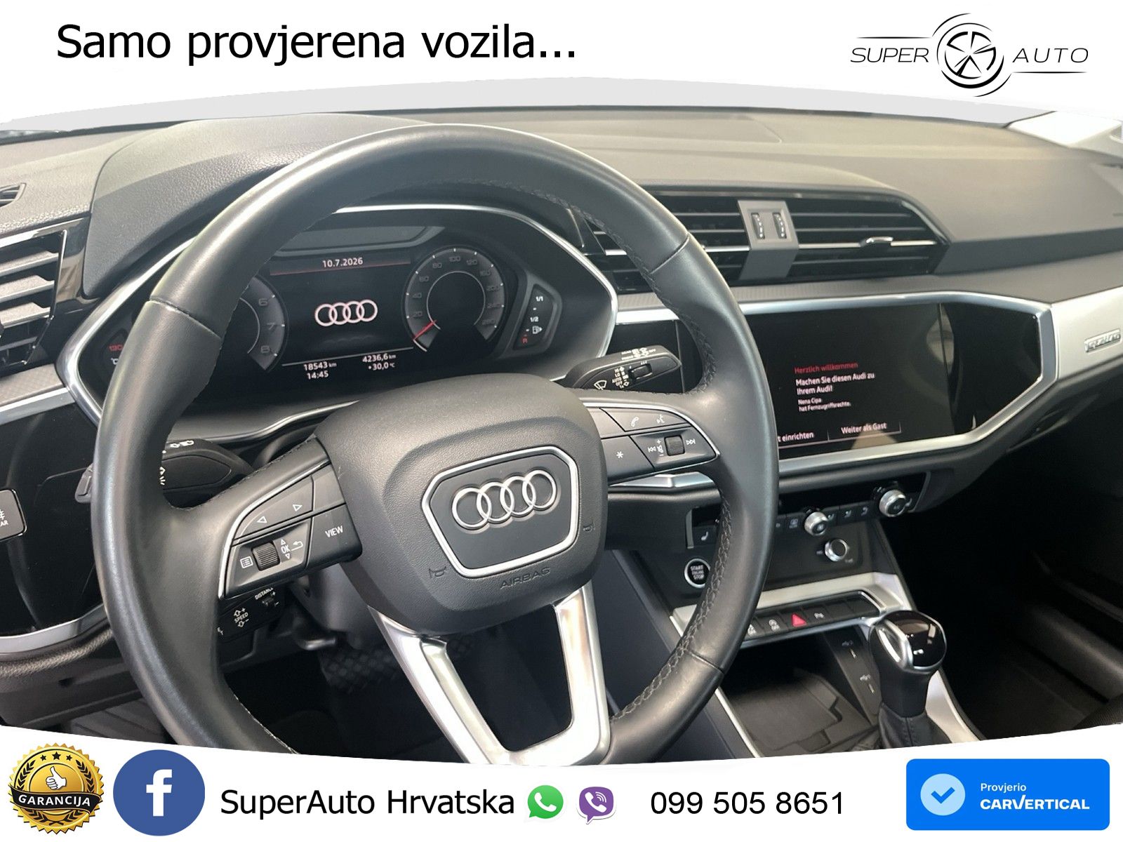 Audi Q3 II Sportback 40 TFSI (190 KS) quattro S tronic S line LED+GR SJED+ACC