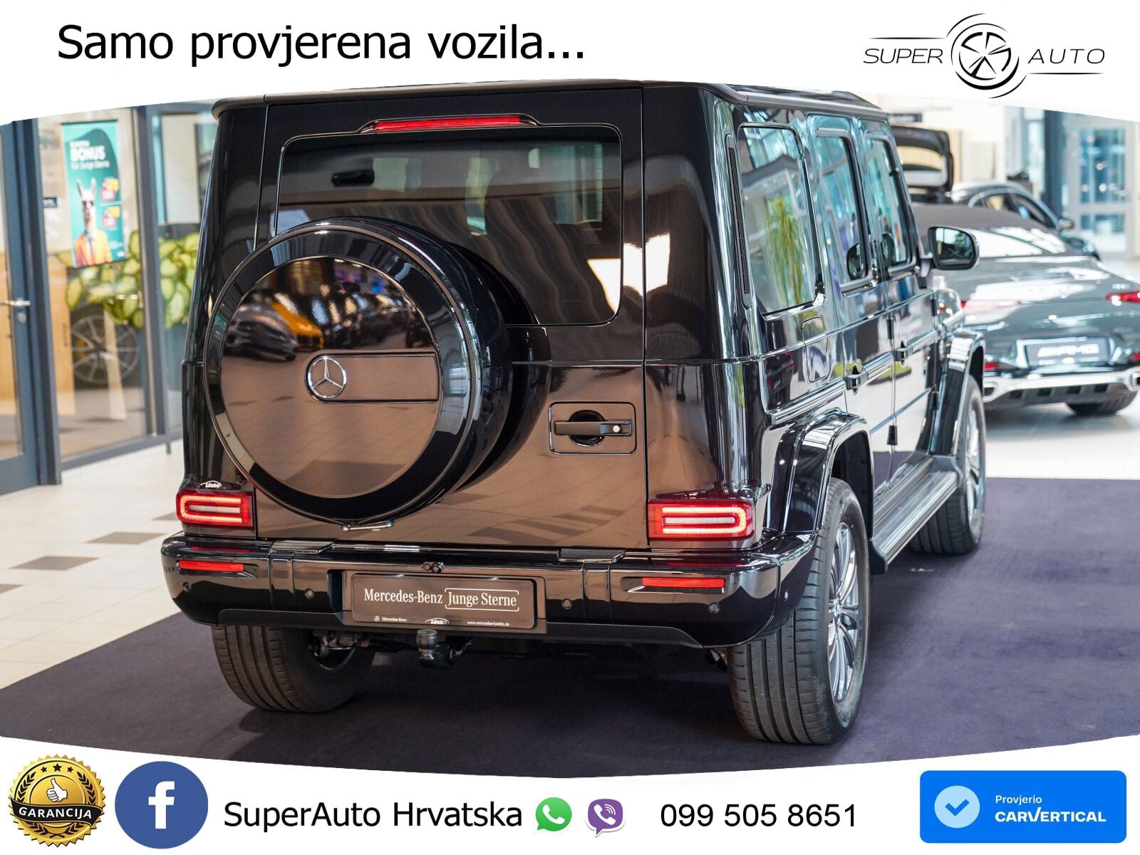 Mercedes G 450d Long (367 KS) 4MATIC 9G-TRONIC Exclusive LED+ACC