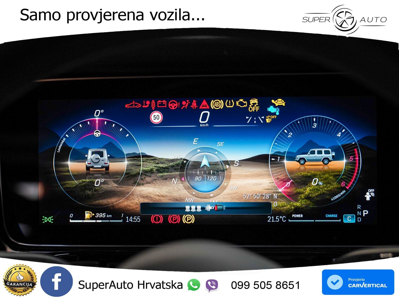 Mercedes G 450d Long (367 KS) 4MATIC 9G-TRONIC Exclusive LED+ACC