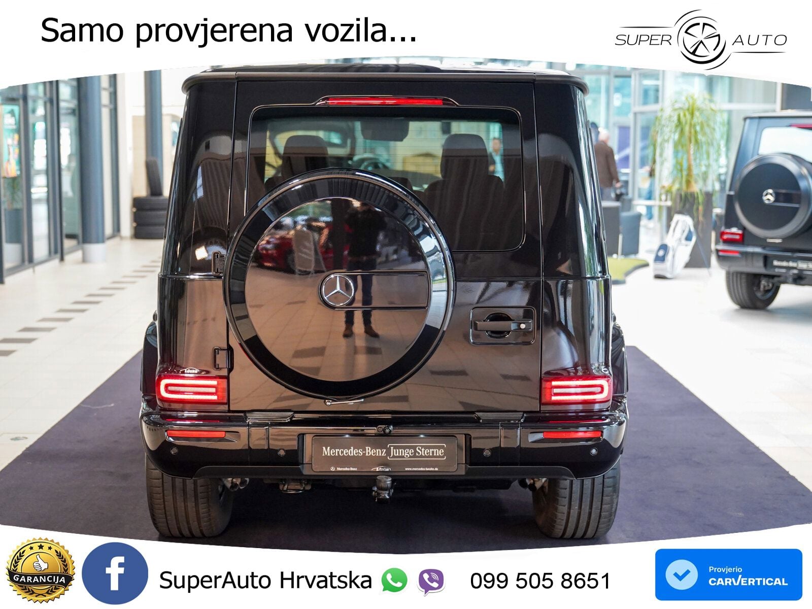 Mercedes G 450d Long (367 KS) 4MATIC 9G-TRONIC Exclusive LED+ACC