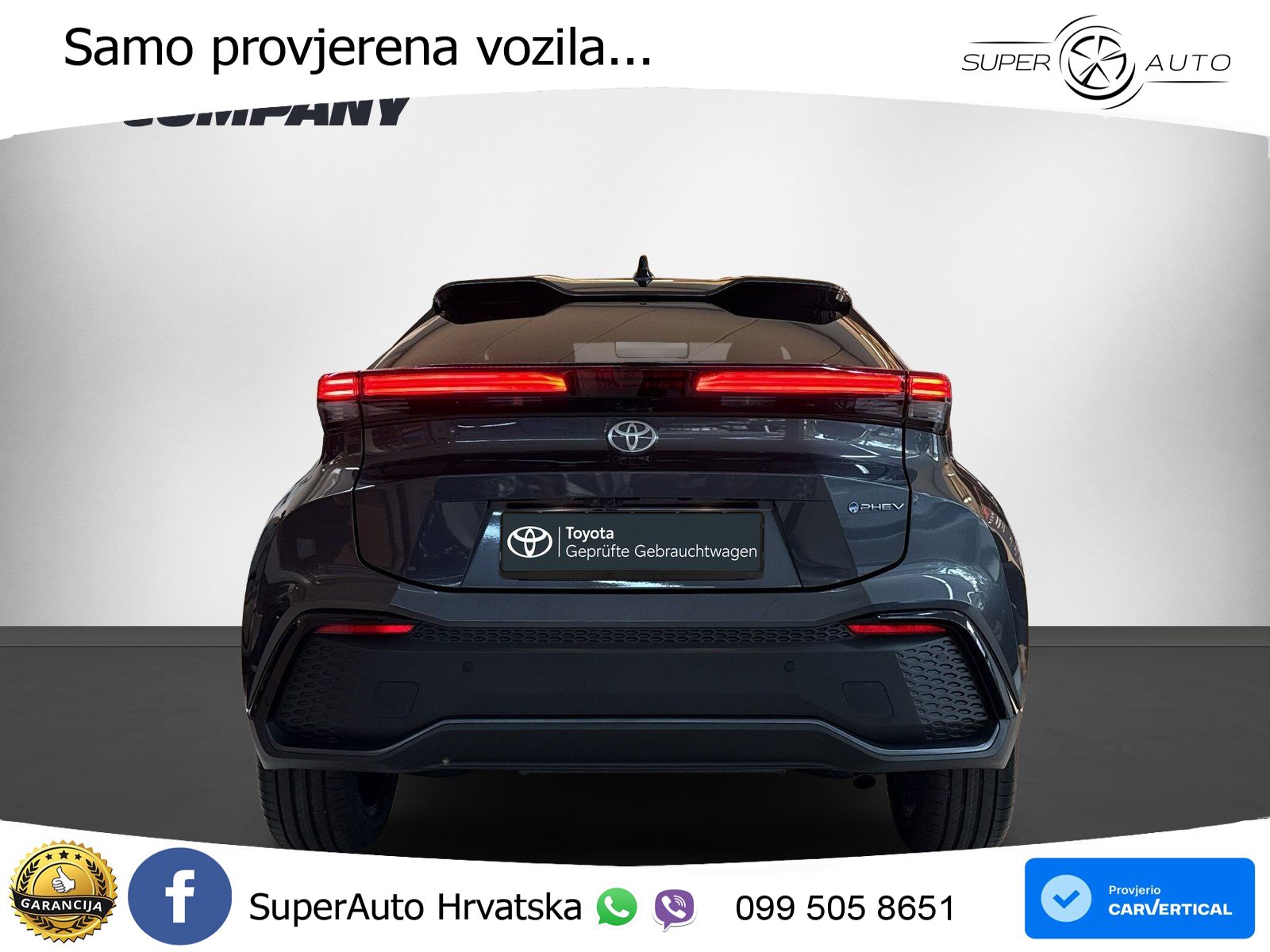 Toyota C-HR 2.0 (223 KS) PHEV e-CVT