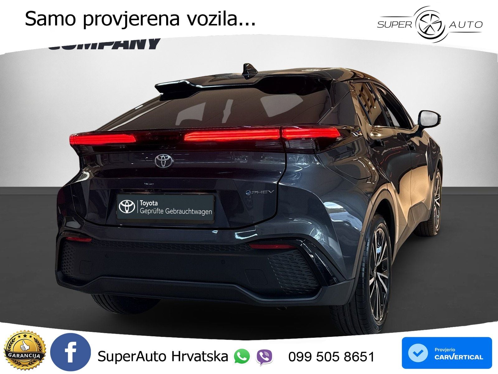 Toyota C-HR 2.0 (223 KS) PHEV e-CVT