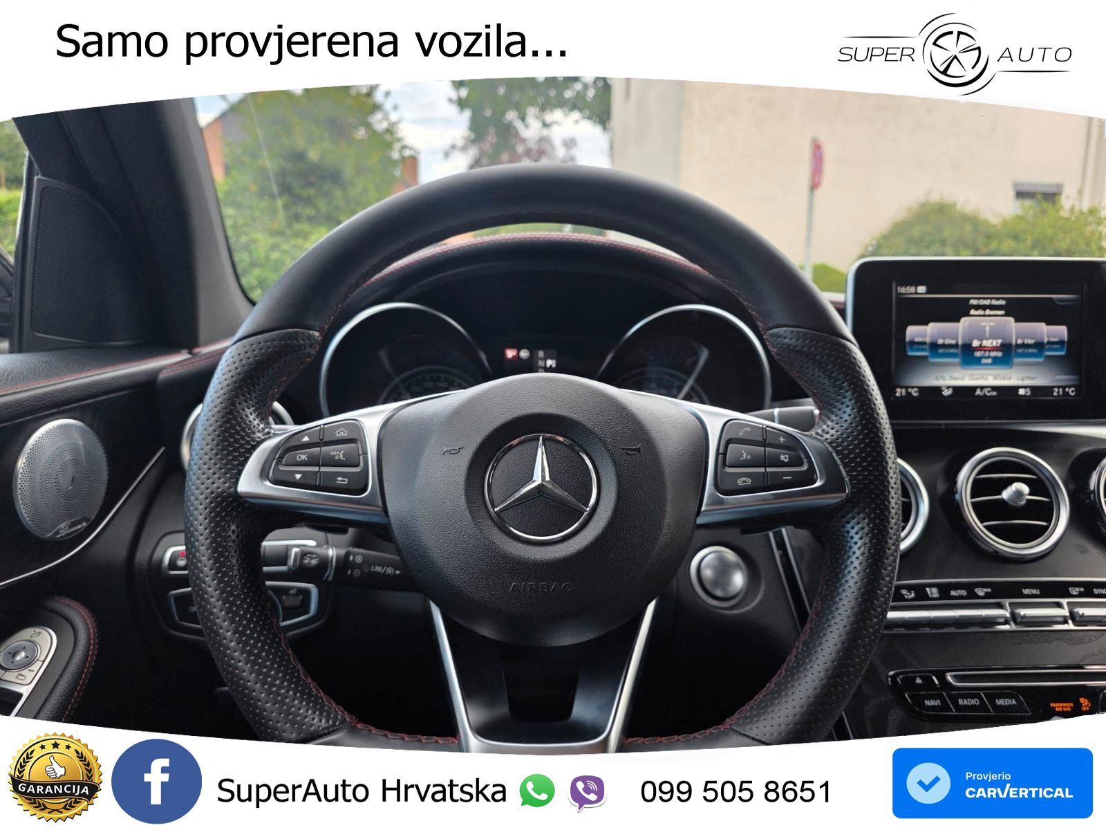 Mercedes GLC Coupe AMG 43 (367 KS) 4MATIC G-TRONIC ZRAČNI+ACC+4xGR SJED+KAM