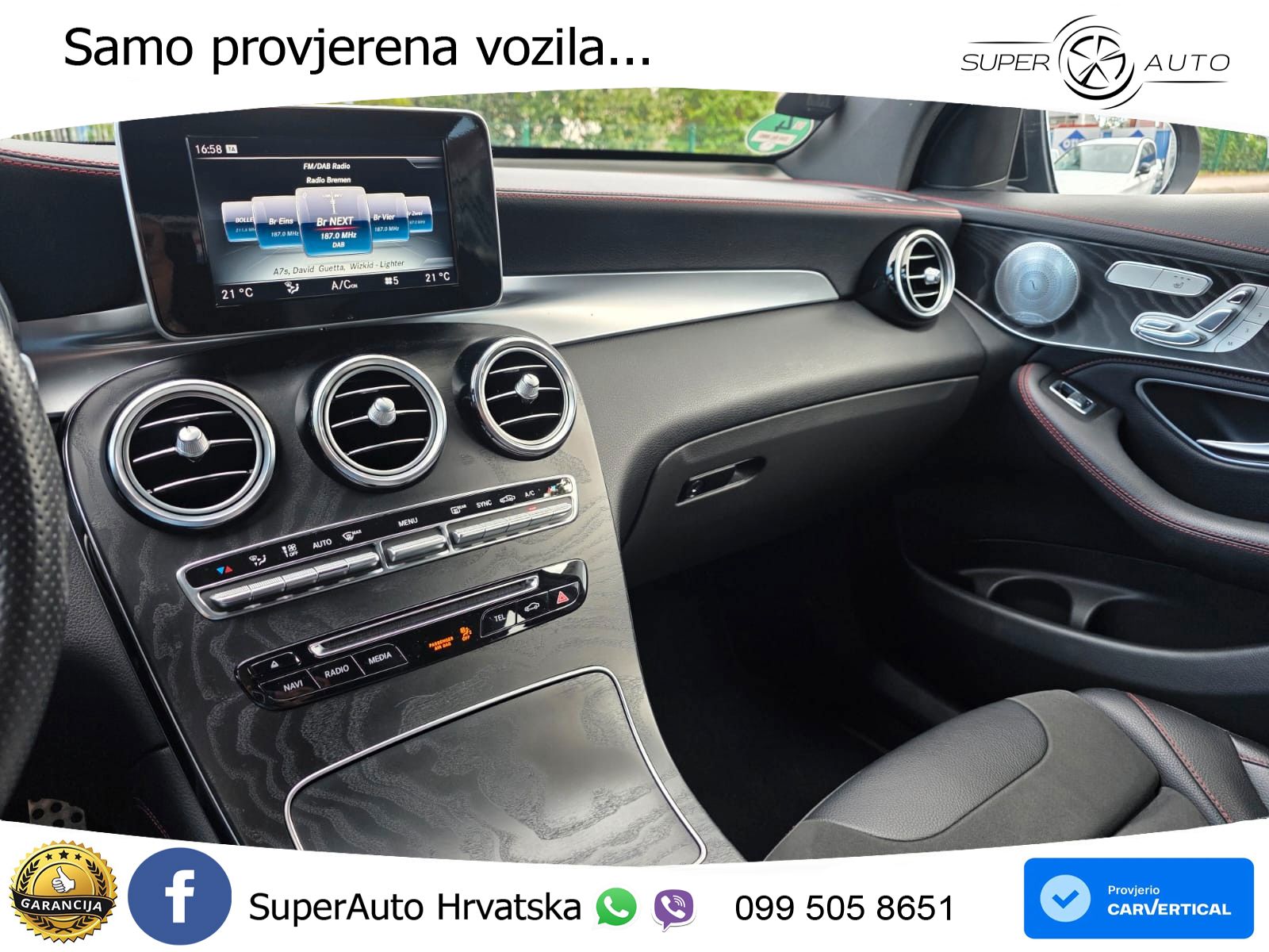 Mercedes GLC Coupe AMG 43 (367 KS) 4MATIC G-TRONIC ZRAČNI+ACC+4xGR SJED+KAM