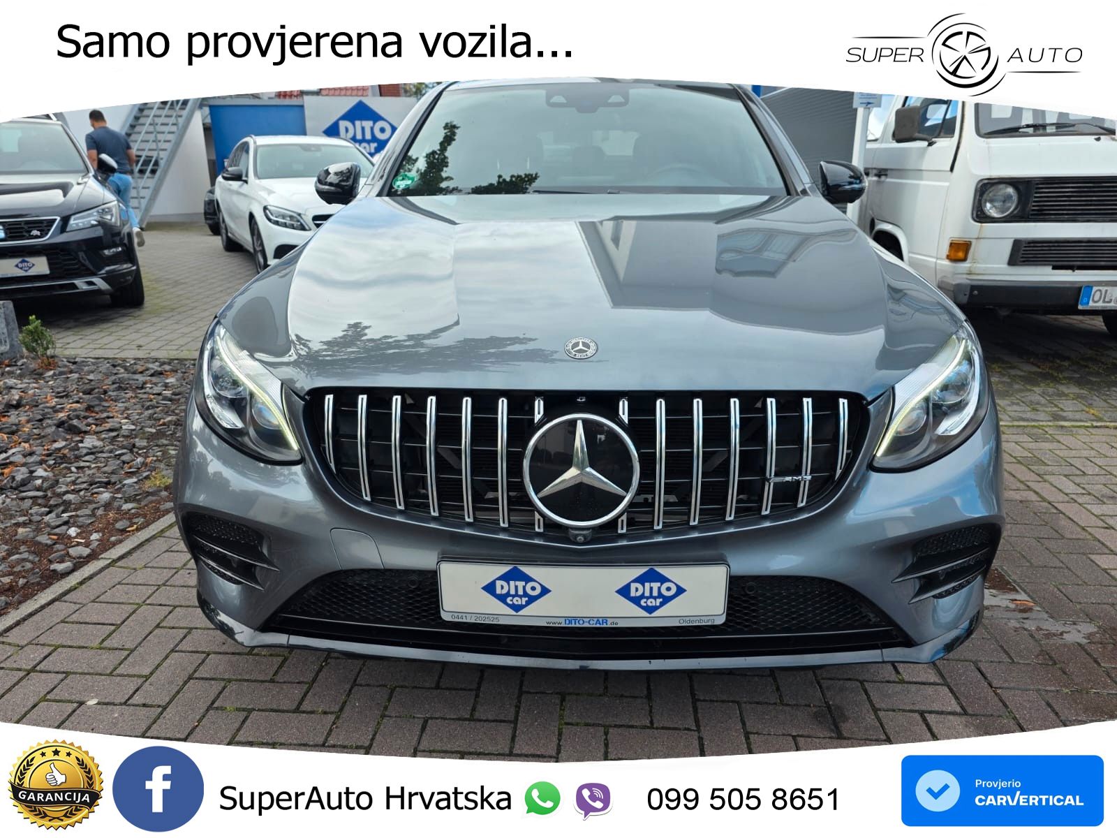 Mercedes GLC Coupe AMG 43 (367 KS) 4MATIC G-TRONIC ZRAČNI+ACC+4xGR SJED+KAM