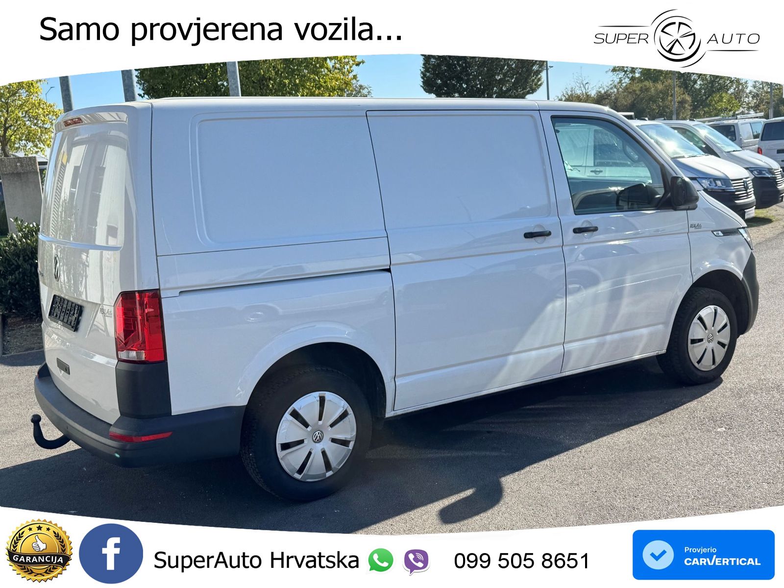 Volkswagen T6.1 Transporter Kasten TDI AHK*Klima*PDC 110 KS