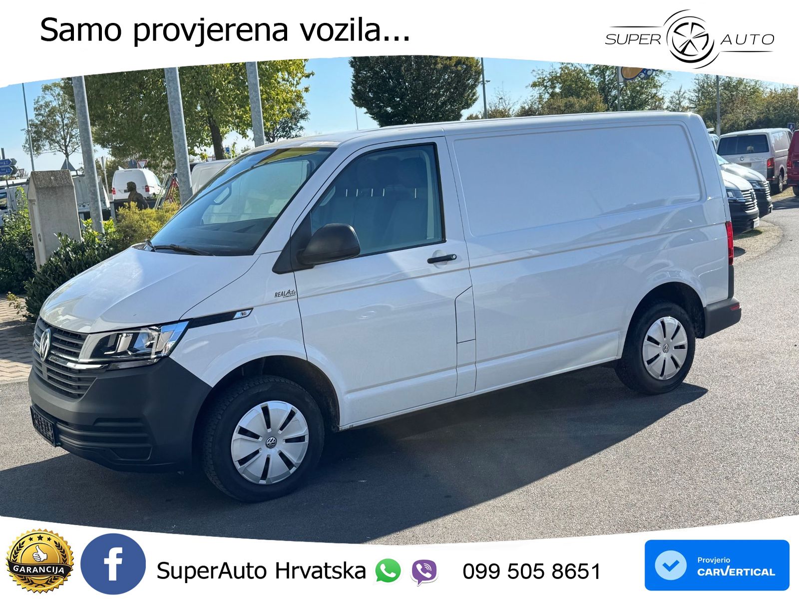 Volkswagen T6.1 Transporter Kasten TDI AHK*Klima*PDC 110 KS