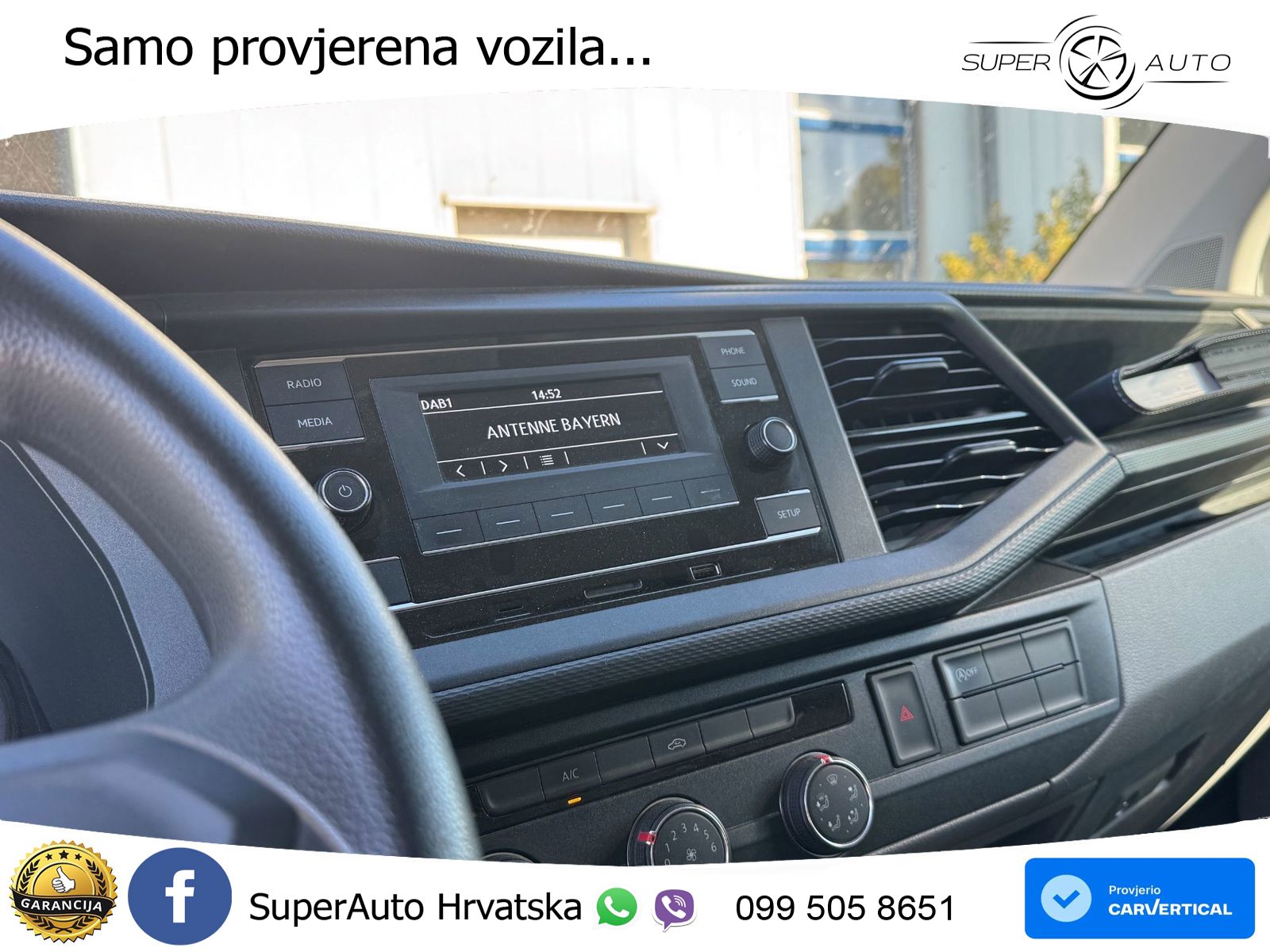 Volkswagen T6.1 Transporter Kasten TDI AHK*Klima*PDC 110 KS