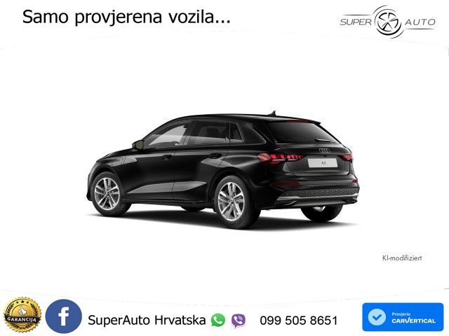 Audi A3 Sportback 40 TFSI e (204 KS) Plug-in Hybrid S tronic advanced LED+GR SJED+ACC