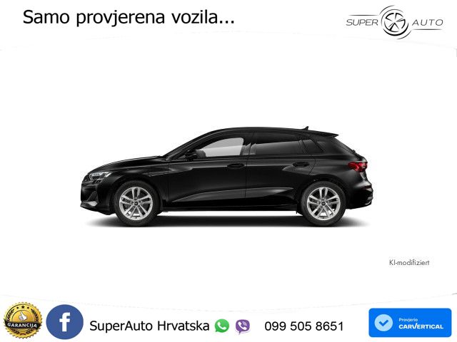 Audi A3 Sportback 40 TFSI e (204 KS) Plug-in Hybrid S tronic advanced LED+GR SJED+ACC
