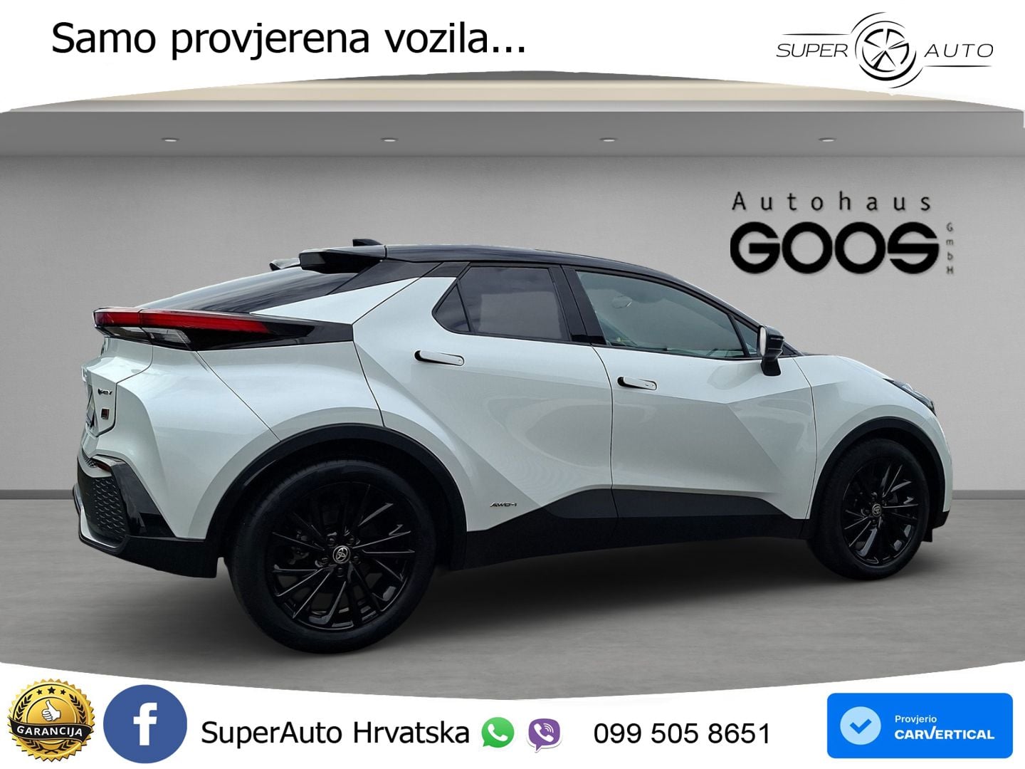 Toyota C-HR 2.0 (198 KS) Hybrid AWD e-CVT GR Sport LED+GR SJED+ACC