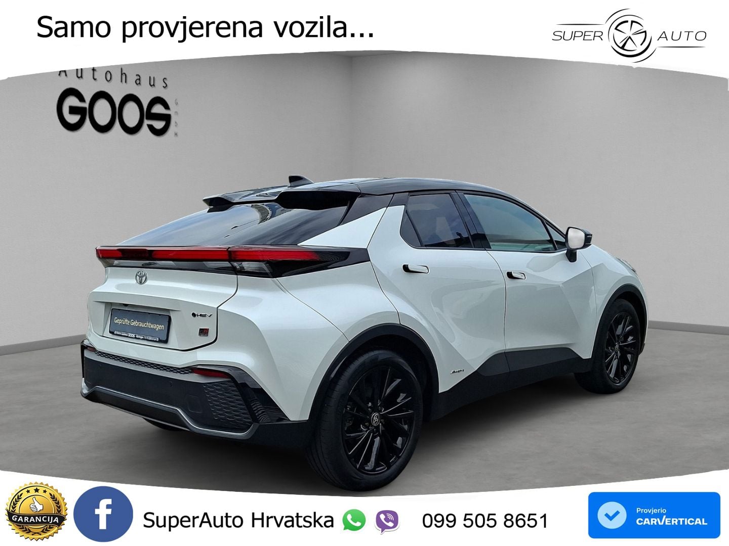 Toyota C-HR 2.0 (198 KS) Hybrid AWD e-CVT GR Sport LED+GR SJED+ACC