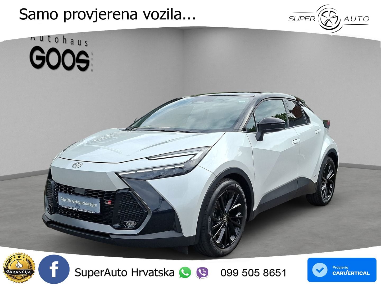 Toyota C-HR 2.0 (198 KS) Hybrid AWD e-CVT GR Sport LED+GR SJED+ACC