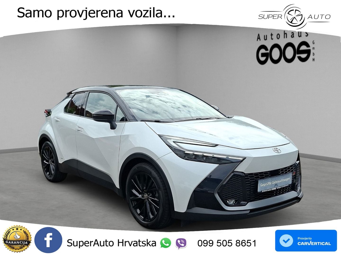 Toyota C-HR 2.0 (198 KS) Hybrid AWD e-CVT GR Sport LED+GR SJED+ACC