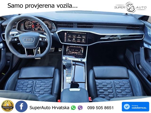 Audi RS7 4.0 TFSI V8 performance (630 KS) quattro tiptronic LED+GR SJED+ACC