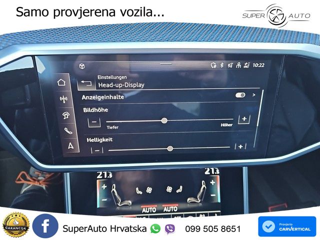 Audi RS7 4.0 TFSI V8 performance (630 KS) quattro tiptronic LED+GR SJED+ACC