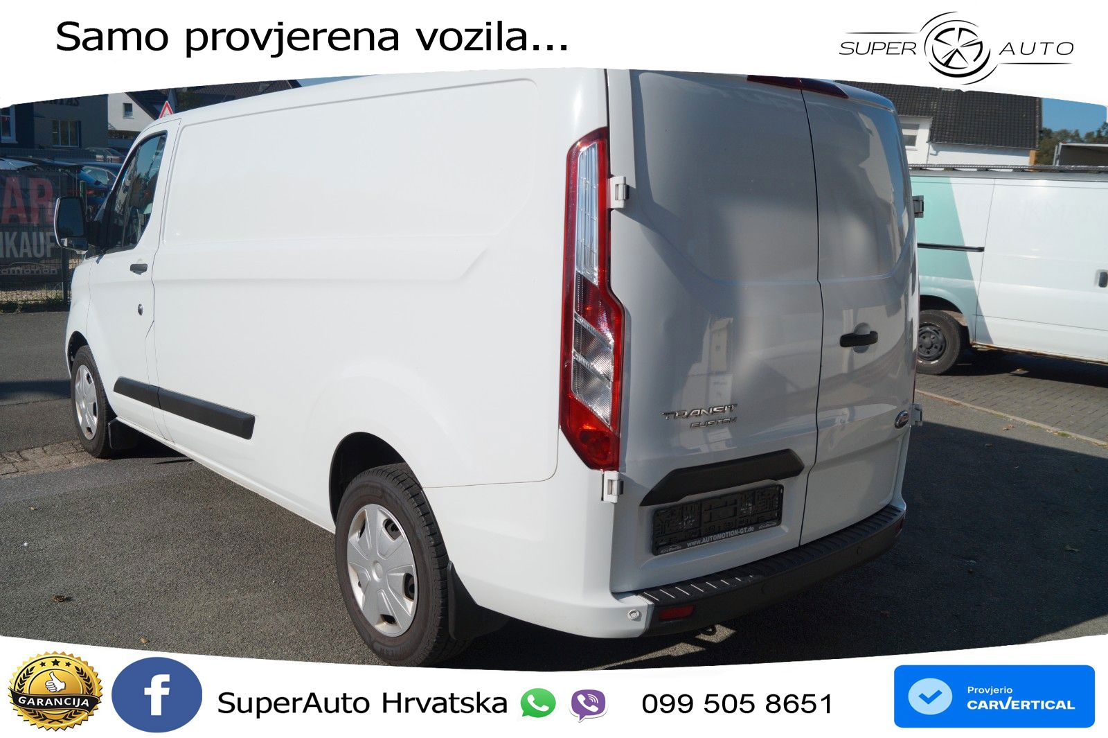 Ford Transit Custom Kasten 320 L2*Klima*3-Sitzer*PDC 131 KS