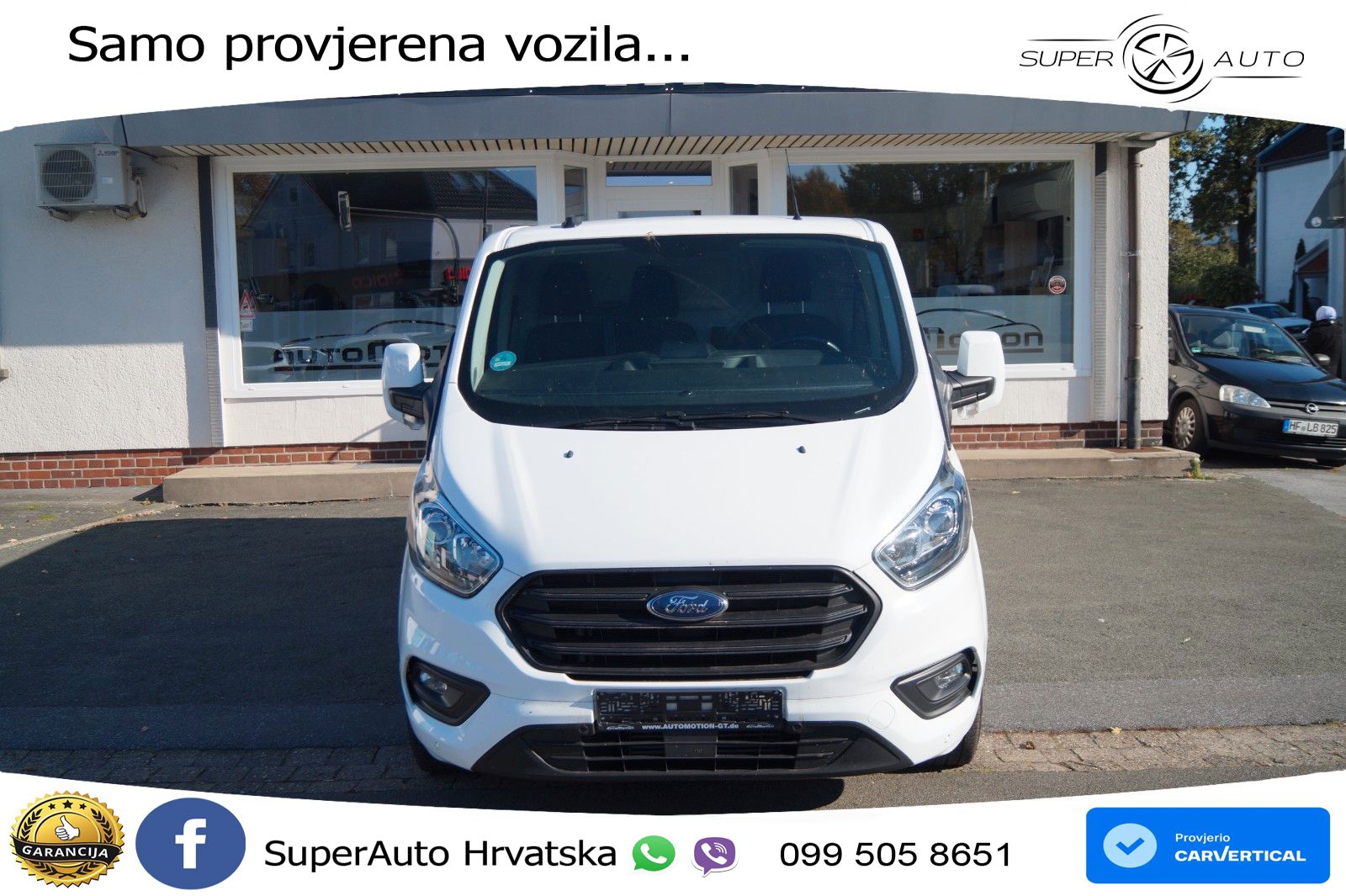 Ford Transit Custom Kasten 320 L2*Klima*3-Sitzer*PDC 131 KS