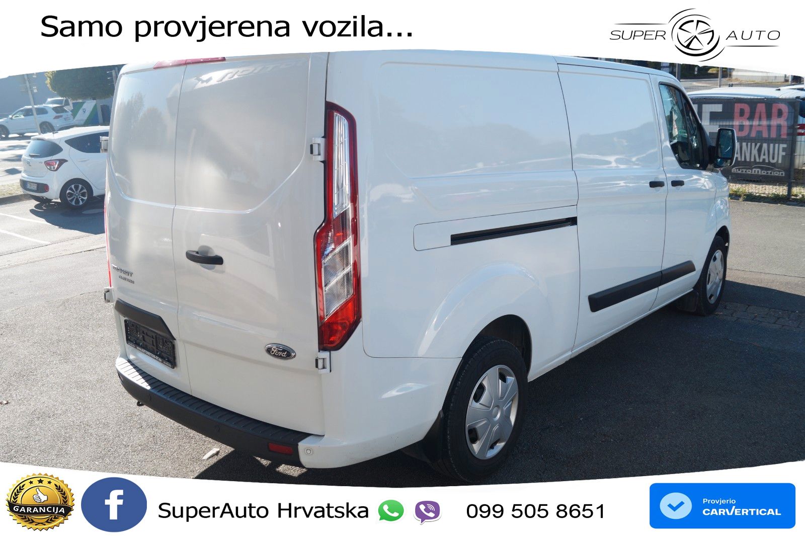 Ford Transit Custom Kasten 320 L2*Klima*3-Sitzer*PDC 131 KS