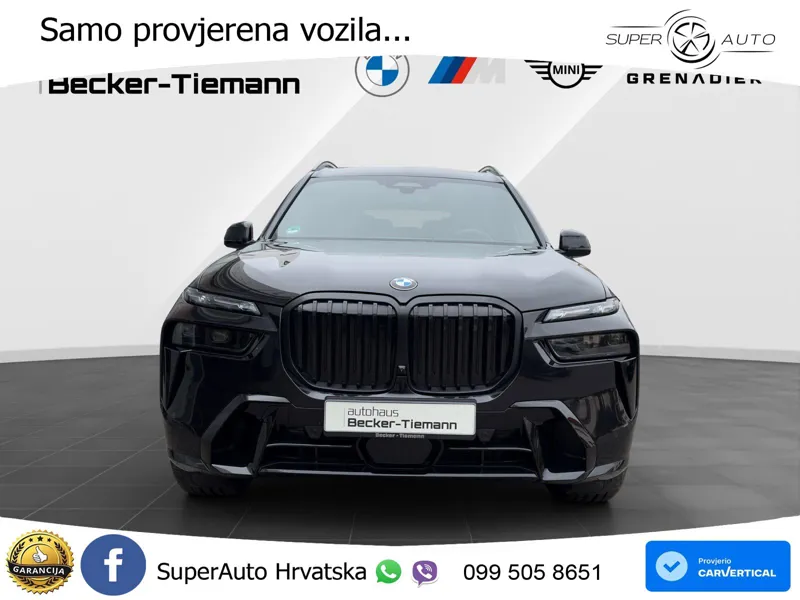 BMW X7 40d (352 KS) xDrive Steptronic M Sport ZRAČNI+ACC+GR SJED+KAM+PANO