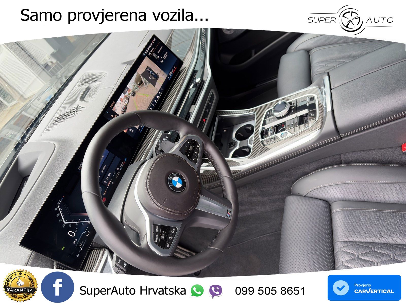 BMW X7 40d (352 KS) xDrive Steptronic M Sport ZRAČNI+ACC+GR SJED+KAM+PANO