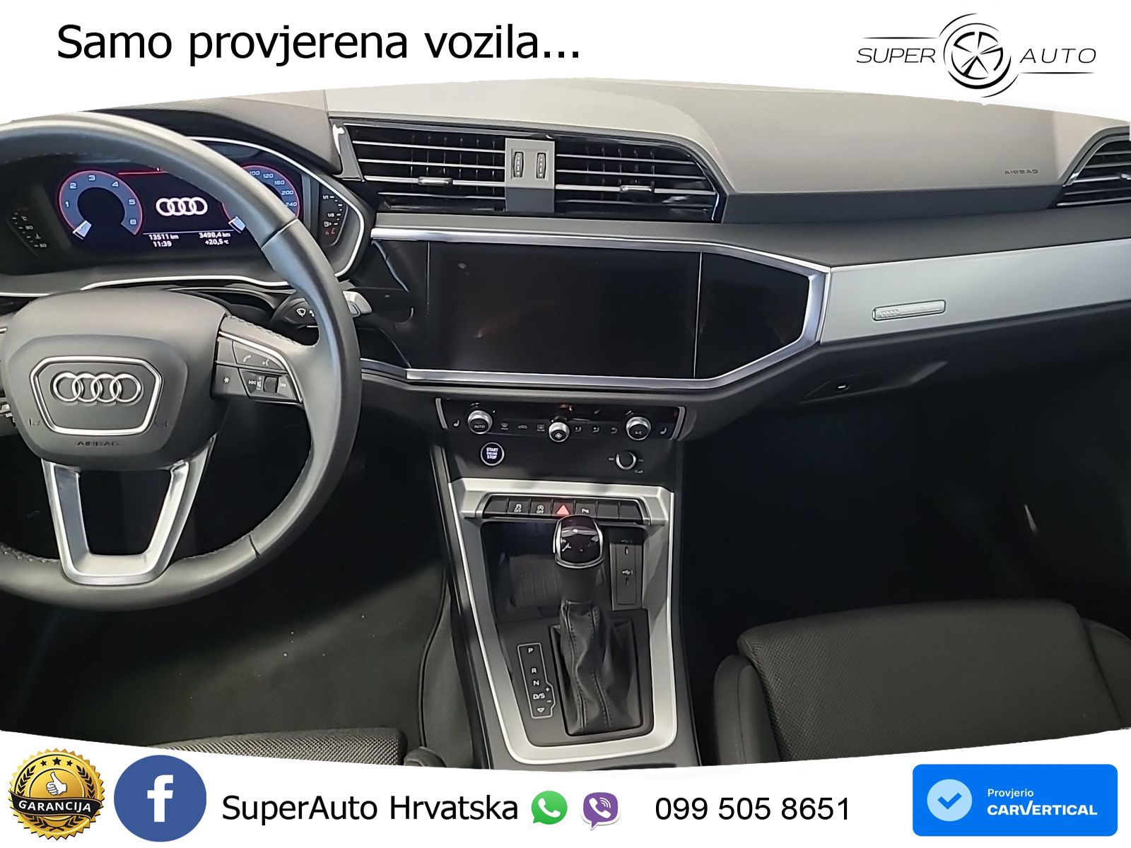 Audi Q3 2.0 TDI (150 KS) S tronic LED+GR SJED+ACC