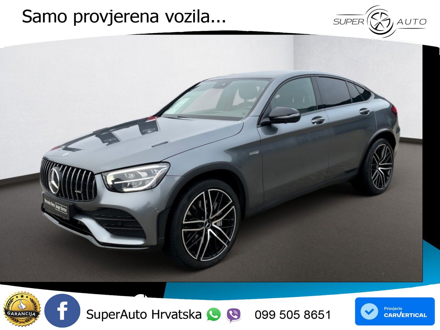 Mercedes GLC Coupe AMG 43 V6 (390 KS) 4MATIC TCT