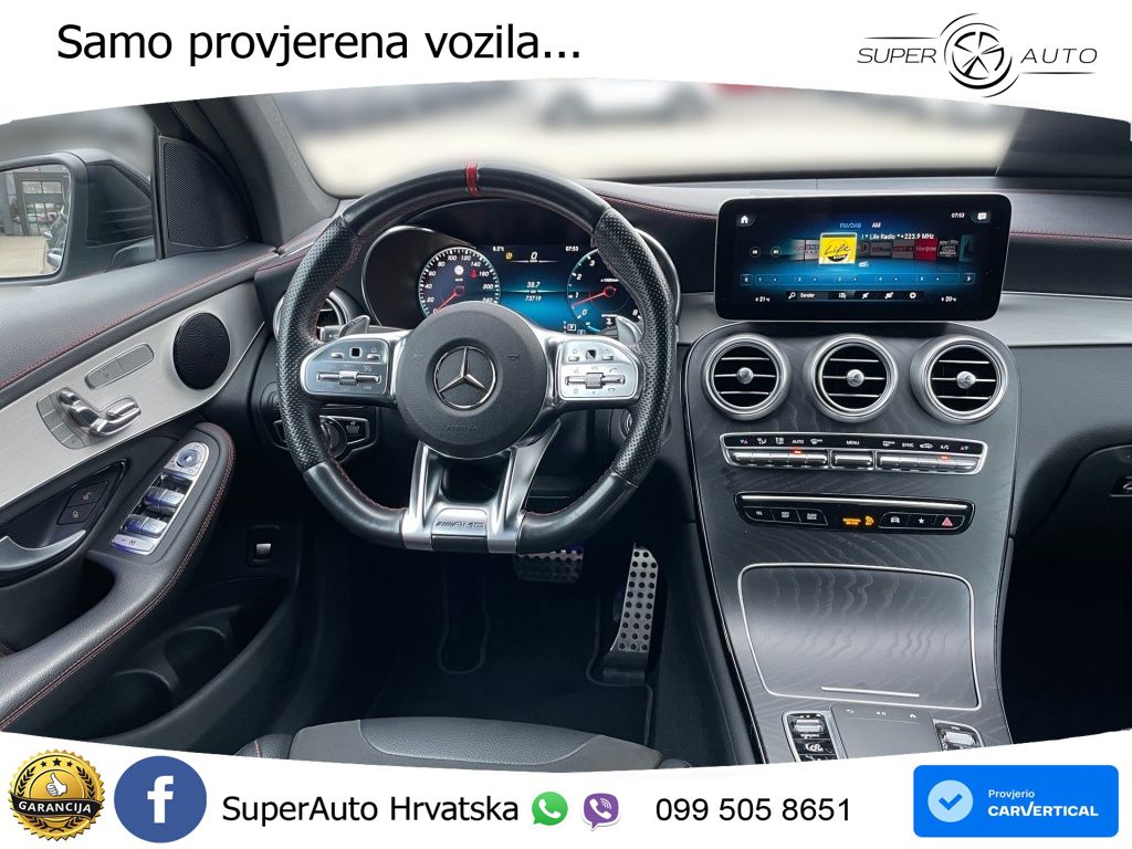 Mercedes GLC Coupe AMG 43 V6 (390 KS) 4MATIC TCT