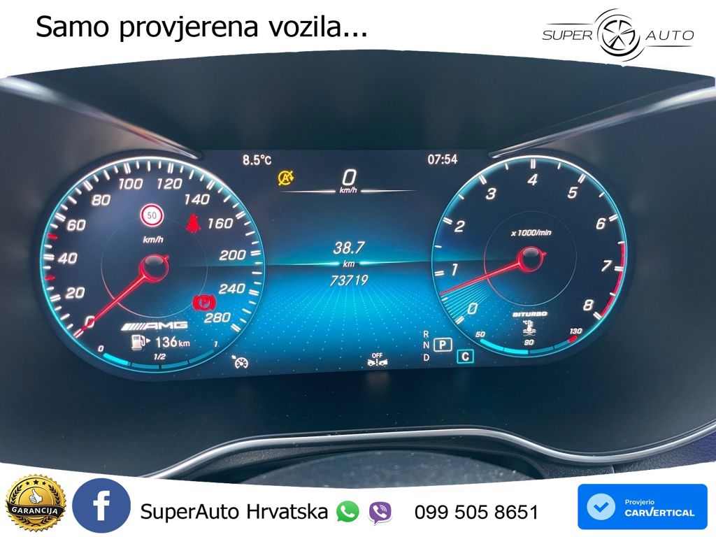 Mercedes GLC Coupe AMG 43 V6 (390 KS) 4MATIC TCT