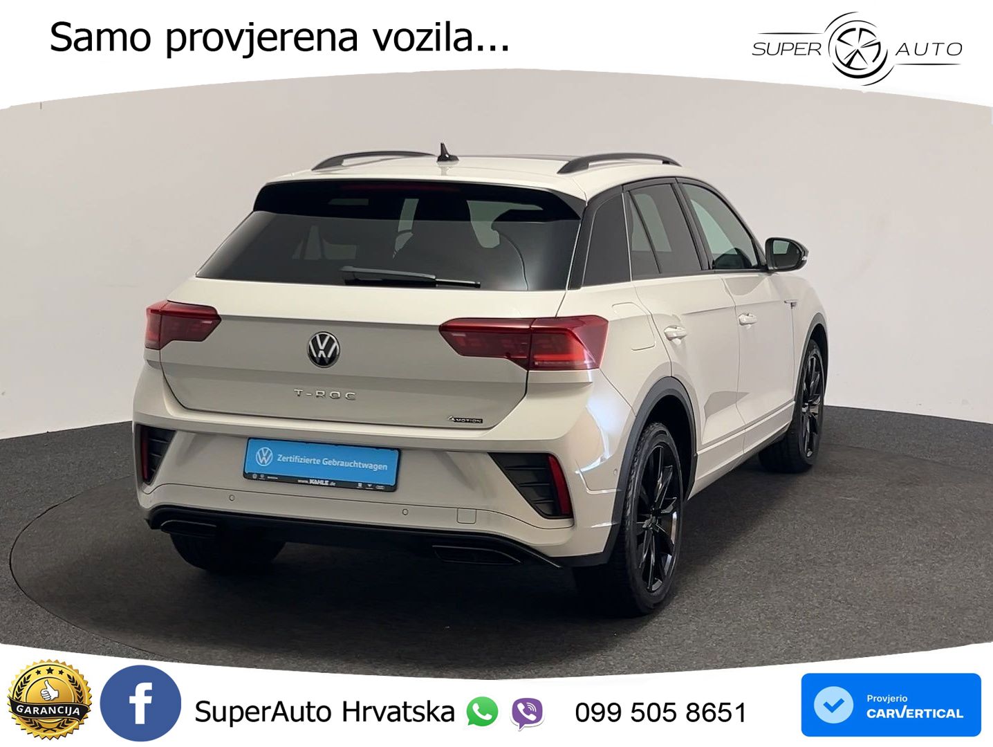 Volkswagen T-Roc I 2.0 TSI (190 KS) 4M DSG LED+GR SJED+ACC