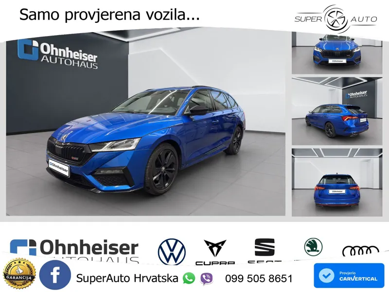 Škoda Octavia Combi RS 2.0 TDI (200 KS) DSG
