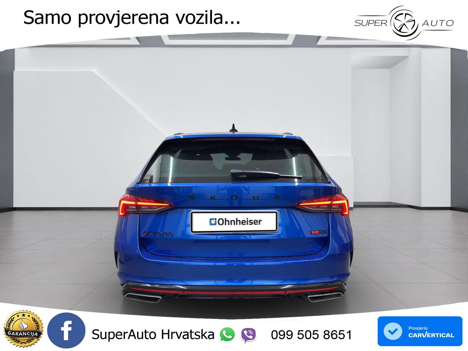 Škoda Octavia Combi RS 2.0 TDI (200 KS) DSG