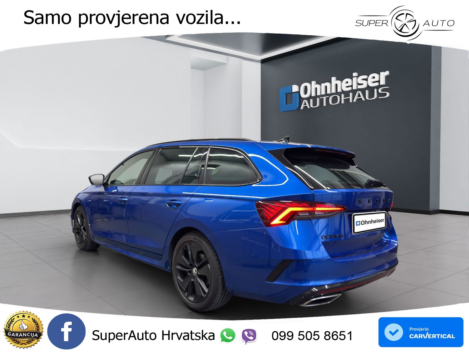 Škoda Octavia Combi RS 2.0 TDI (200 KS) DSG