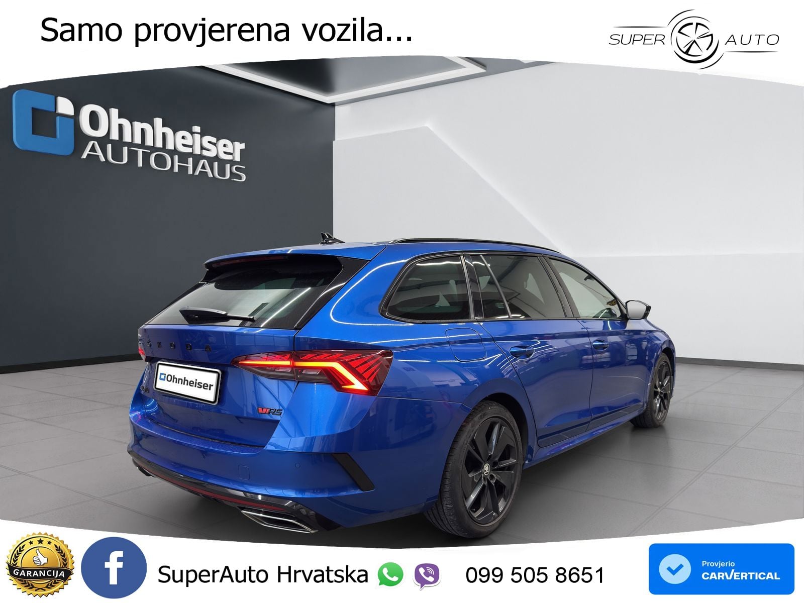 Škoda Octavia Combi RS 2.0 TDI (200 KS) DSG