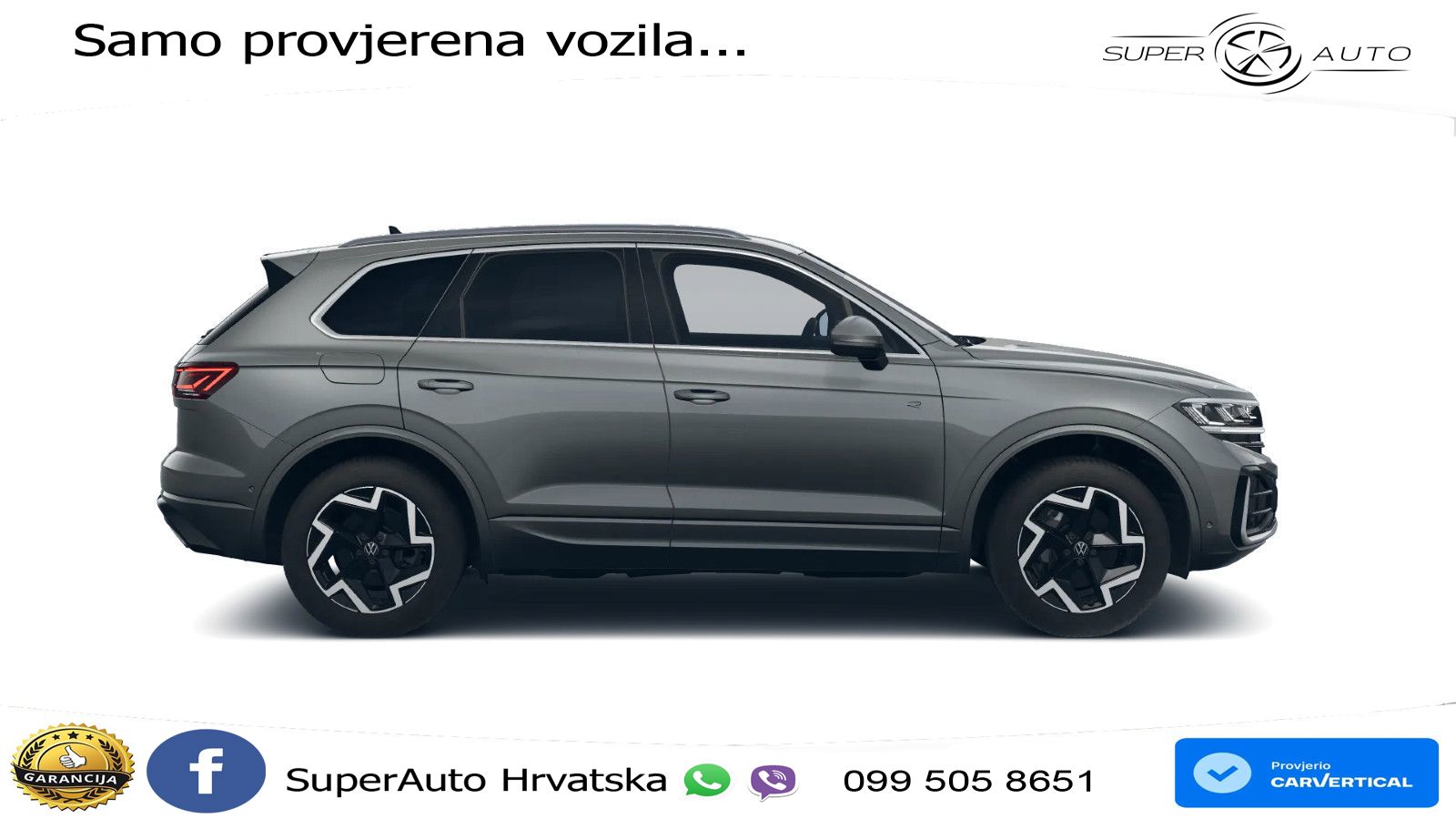 Volkswagen Touareg 3.0 V6 TDI (231 KS) 4MOTION Tiptronic ZRAČNI+ACC+4xGR SJED+KAM