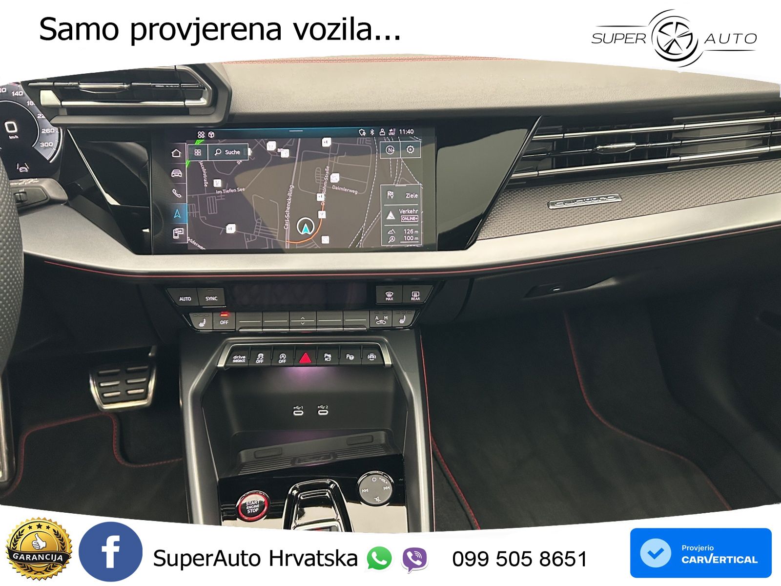 Audi S3 2.0 TFSI (333 KS) quattro S tronic MATRIX+GR SJED+KAM