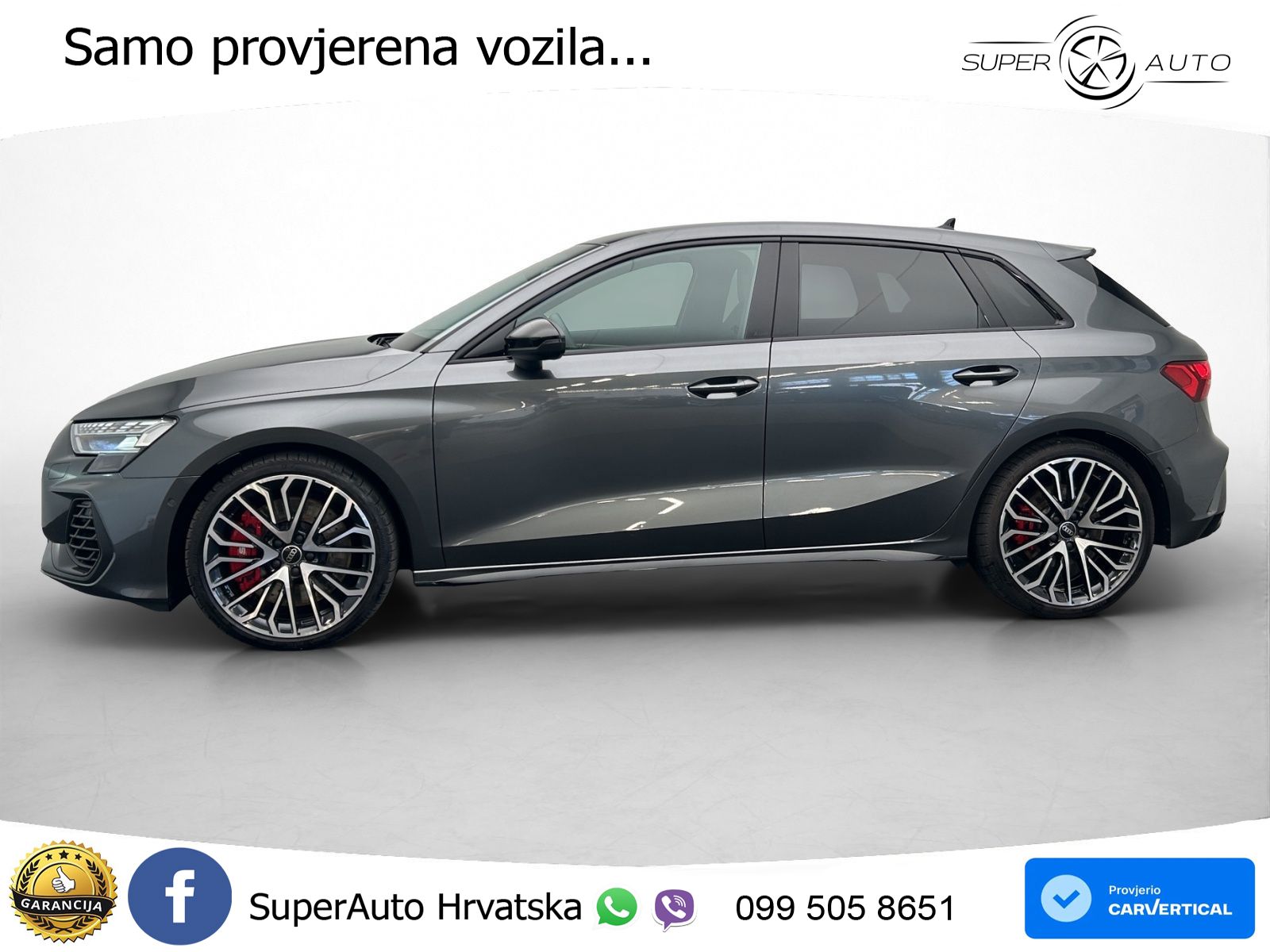Audi S3 2.0 TFSI (333 KS) quattro S tronic MATRIX+GR SJED+KAM
