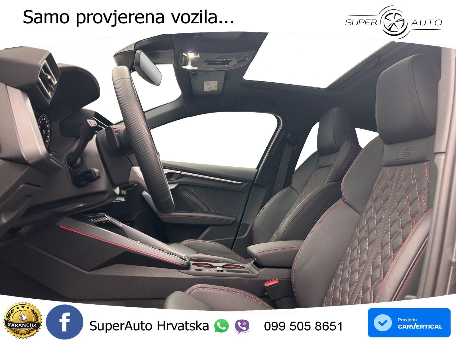 Audi S3 2.0 TFSI (333 KS) quattro S tronic MATRIX+GR SJED+KAM