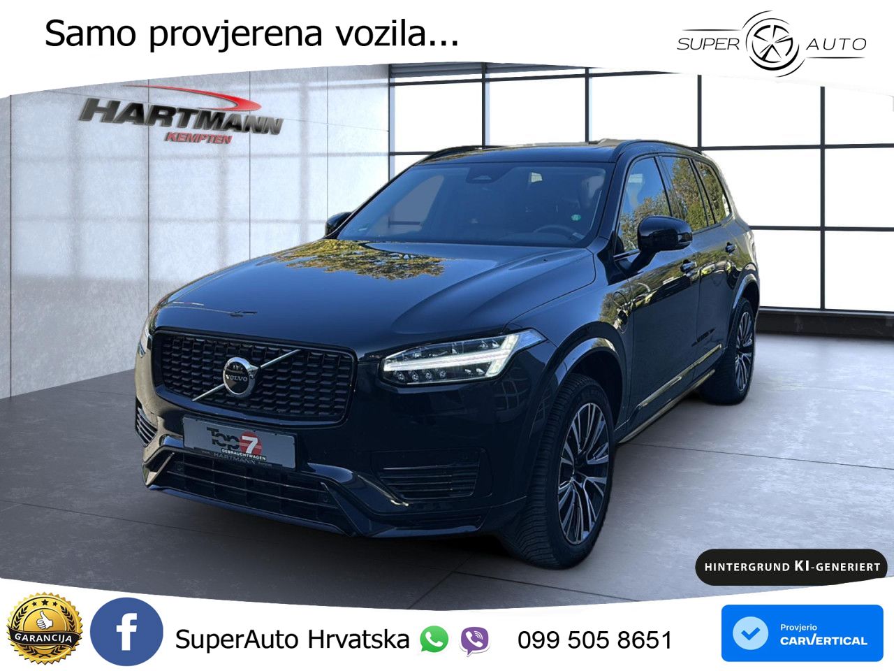 Volvo XC90 2.0 T8 AWD Automatic LED+GR SJED+ACC