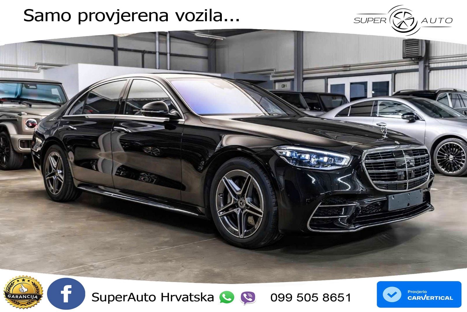 Mercedes S 350d Long (313 KS) EQ Boost 4MATIC 9G-TRONIC AMG LED+GR SJED+ACC