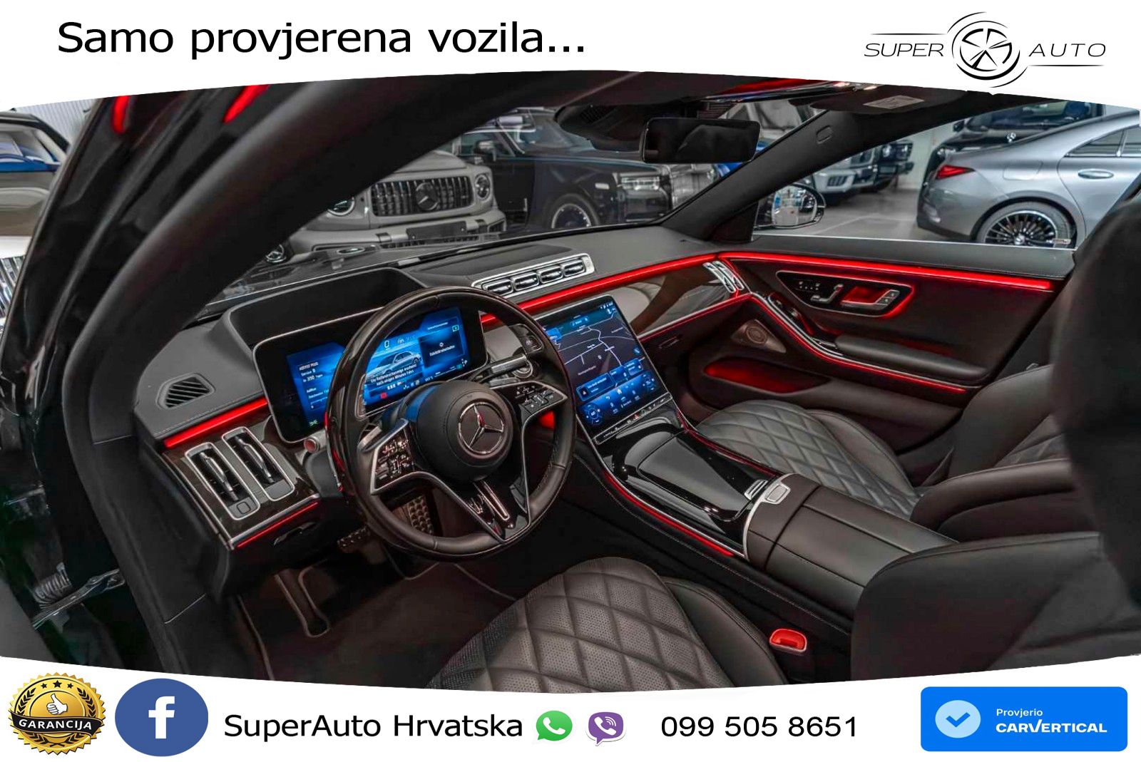 Mercedes S 350d Long (313 KS) EQ Boost 4MATIC 9G-TRONIC AMG LED+GR SJED+ACC