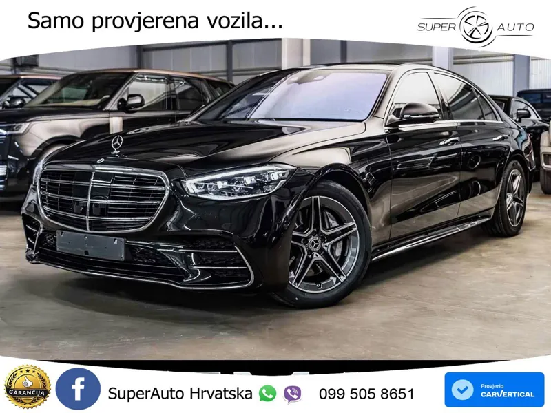 Mercedes S 350d Long (313 KS) EQ Boost 4MATIC 9G-TRONIC AMG LED+GR SJED+ACC