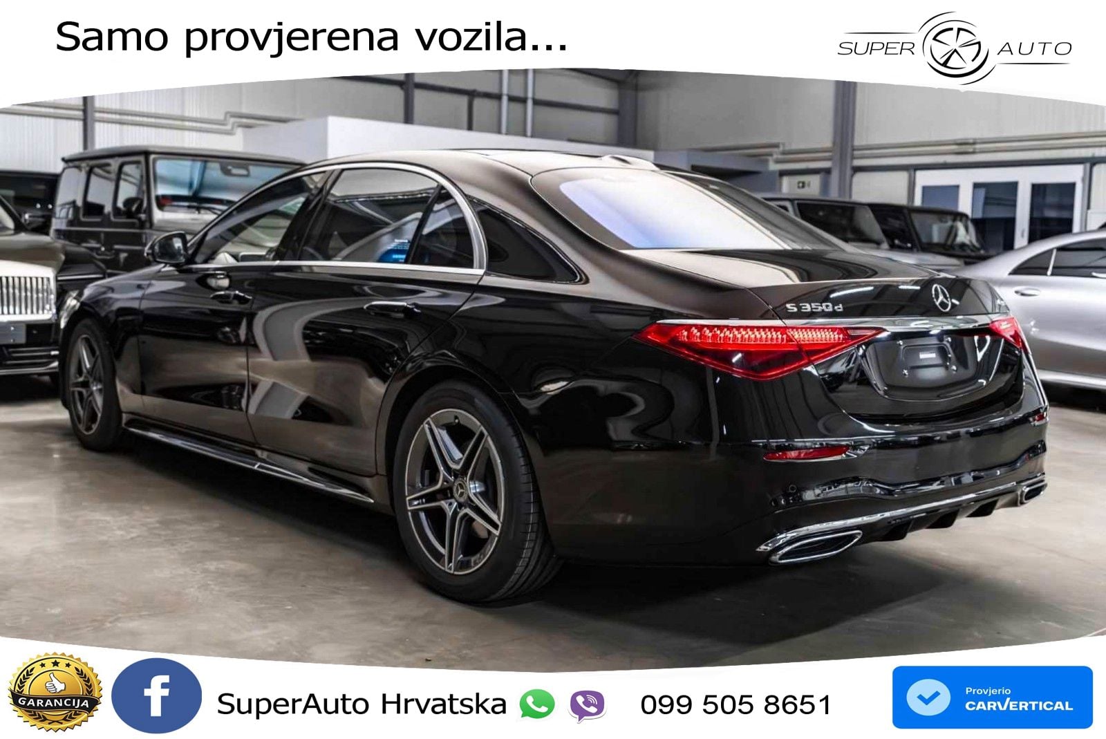 Mercedes S 350d Long (313 KS) EQ Boost 4MATIC 9G-TRONIC AMG LED+GR SJED+ACC
