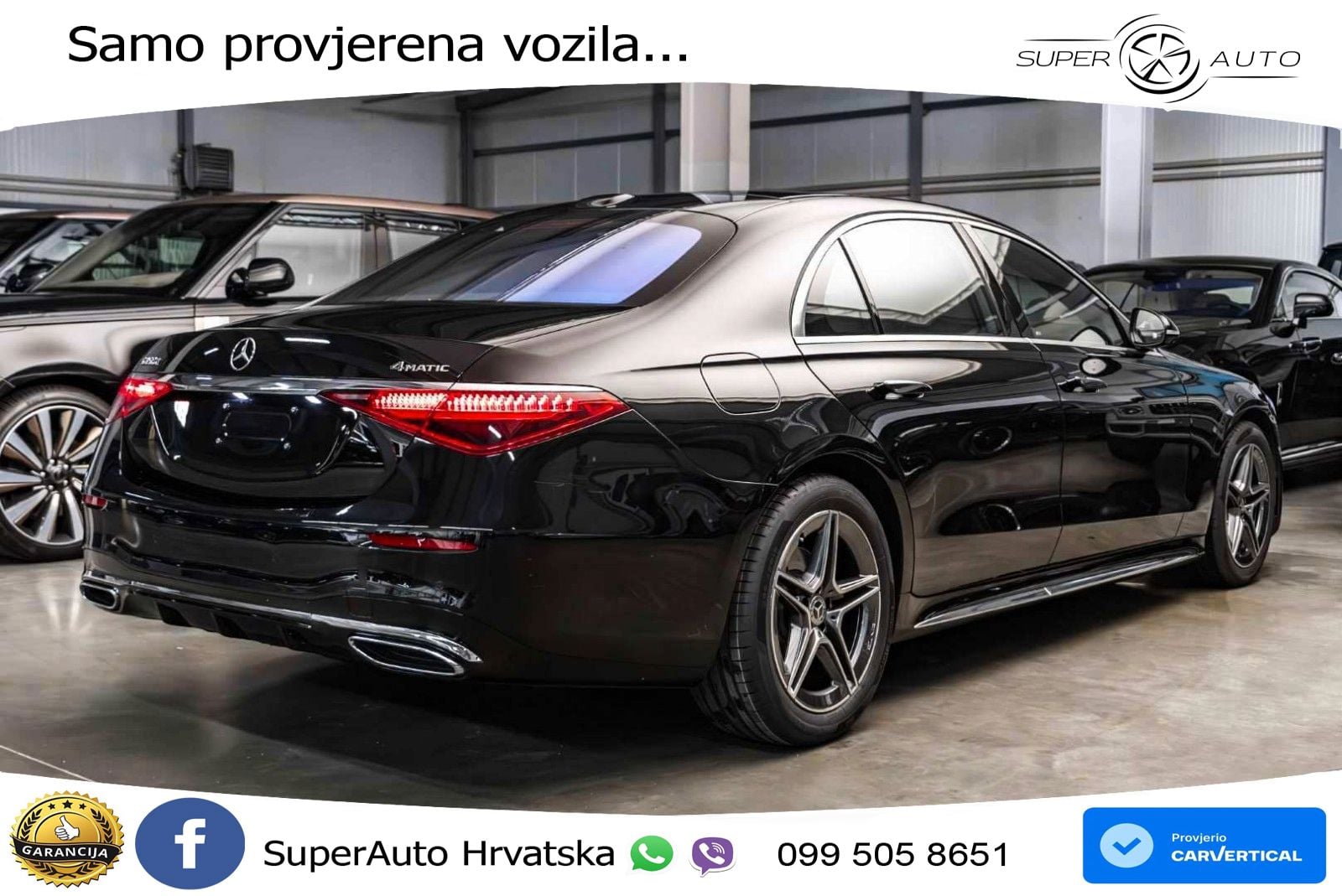 Mercedes S 350d Long (313 KS) EQ Boost 4MATIC 9G-TRONIC AMG LED+GR SJED+ACC