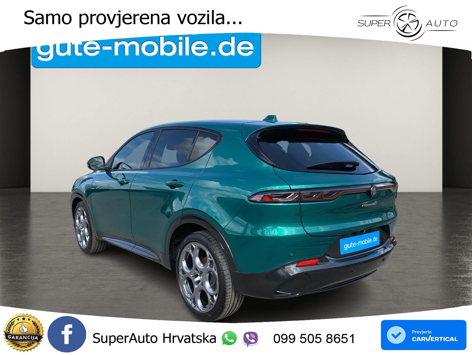Alfa Romeo Tonale 1.5 Turbo (130 KS) 48V-Hybrid TCT LED+GR SJED+ACC