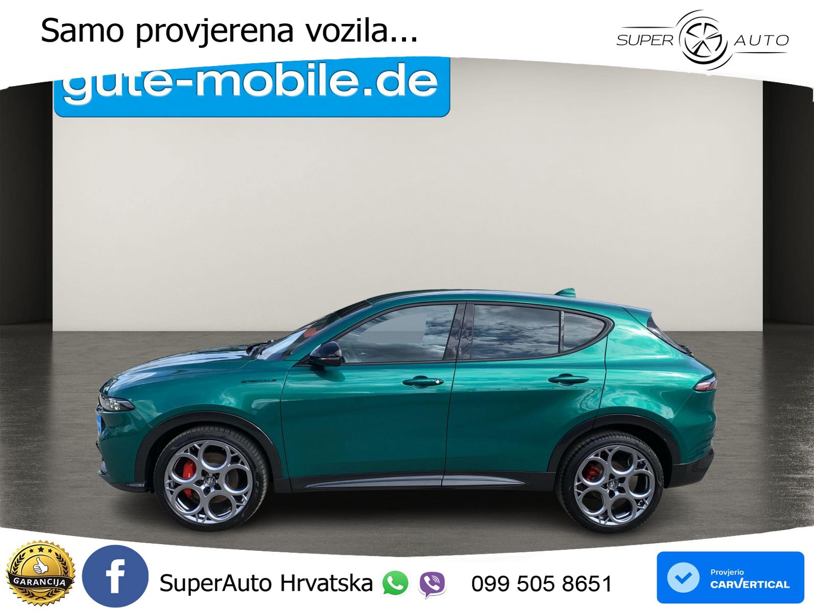 Alfa Romeo Tonale 1.5 Turbo (130 KS) 48V-Hybrid TCT LED+GR SJED+ACC