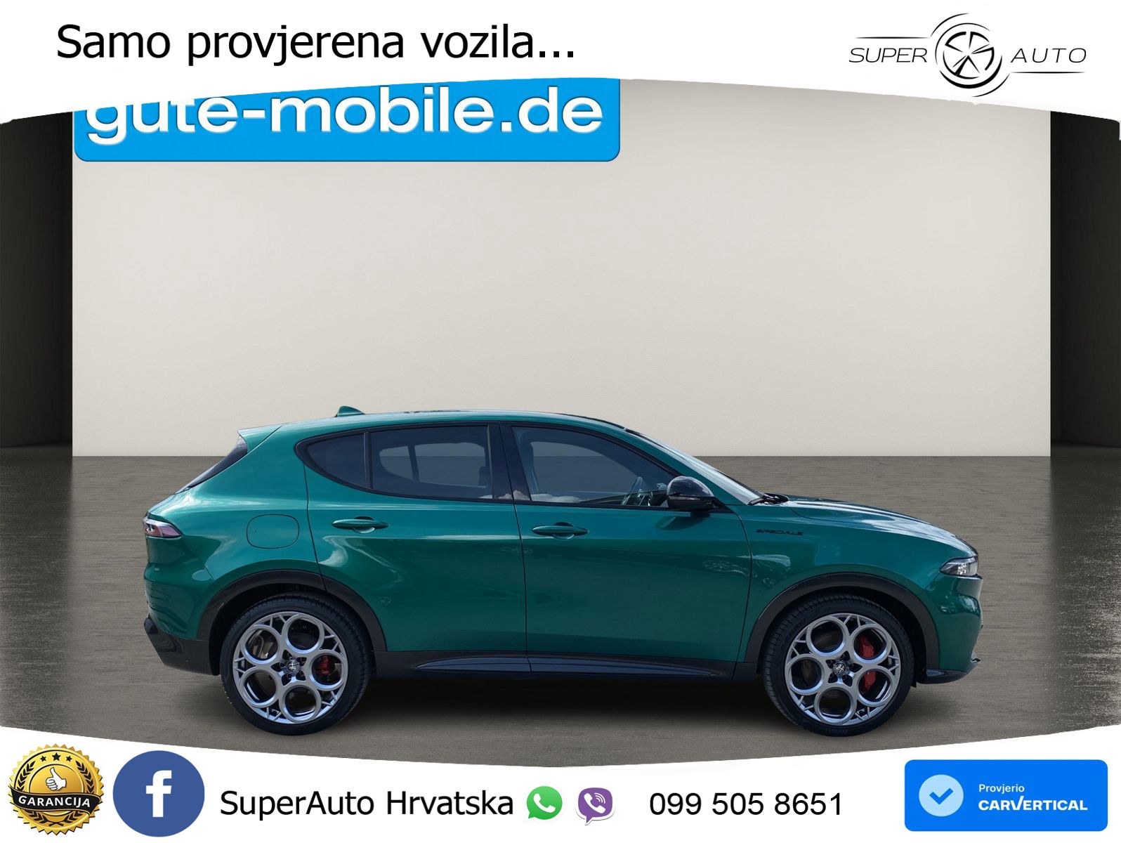 Alfa Romeo Tonale 1.5 Turbo (130 KS) 48V-Hybrid TCT LED+GR SJED+ACC