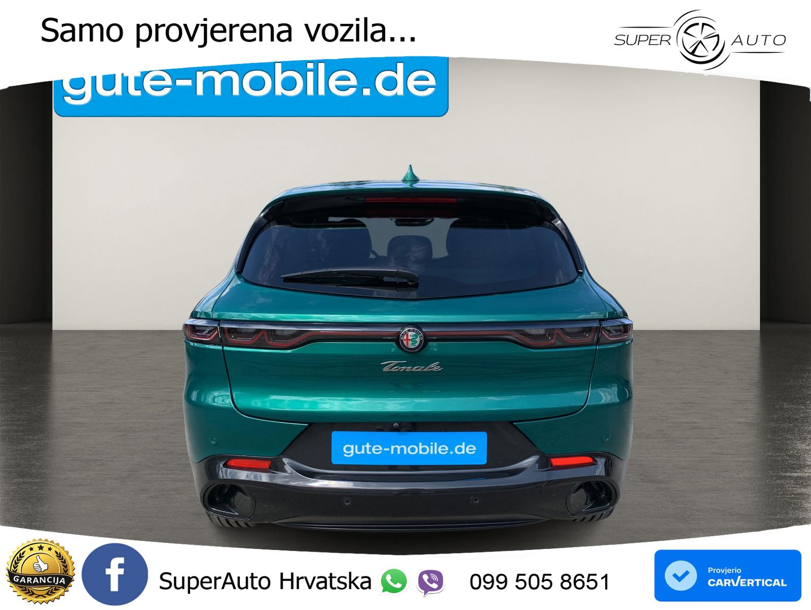 Alfa Romeo Tonale 1.5 Turbo (130 KS) 48V-Hybrid TCT LED+GR SJED+ACC